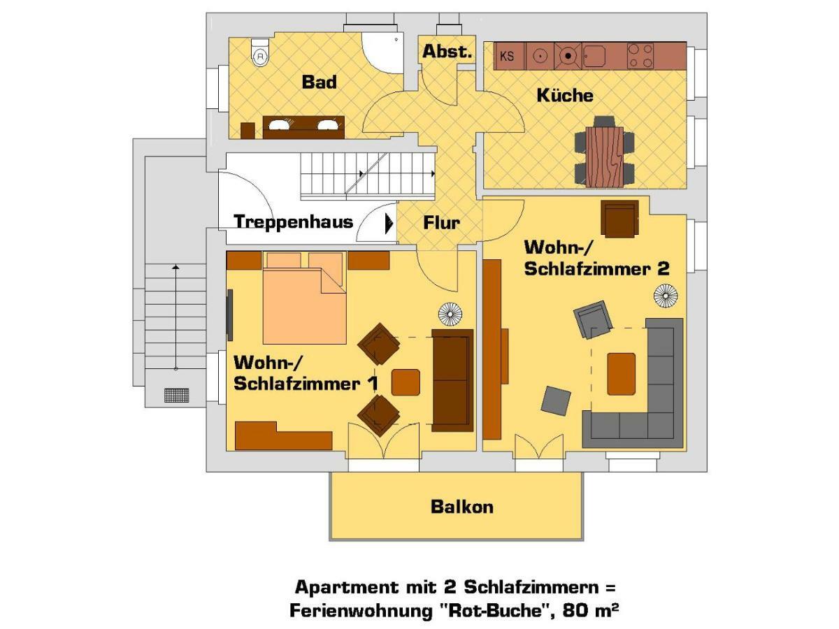 “Haus Am Kuestenwald” Ferienwohnungen Граал-Мюриц Екстериор снимка